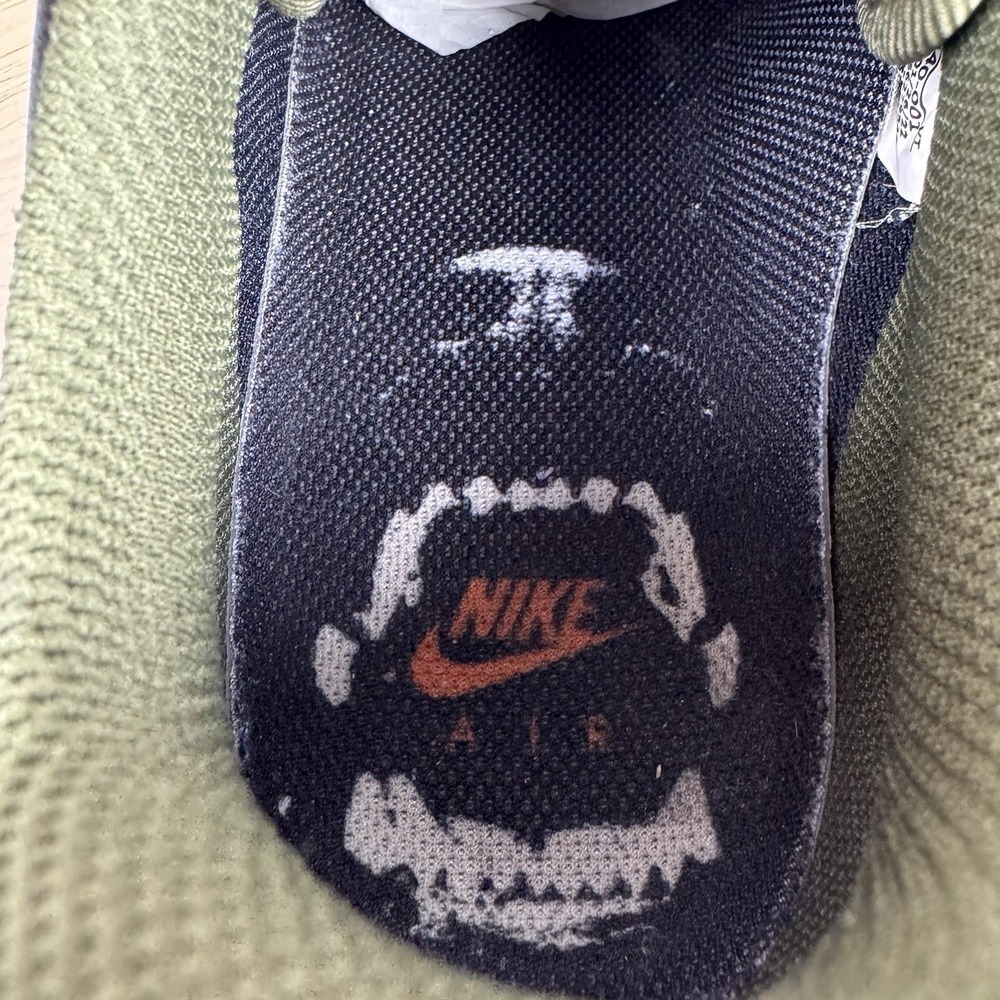 Nike Air Force 1 '07 LV8 Hoops Mens 8 Womens 9.5 Black Total Orange Halloween - Picture 12 of 13
